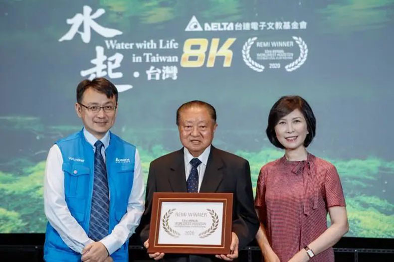 臺達贊助的這部8K紀錄片喜獲國際影展金獎