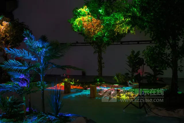 新媒體藝術案例:3D Mapping作品Neural Network Forest