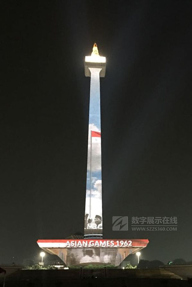 Argo Visual采用科視Christie視覺(jué)技術(shù)解決方案在印度尼西亞國(guó)家紀(jì)念碑帶來(lái)精彩的投影表演