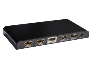 超高清4K*2K HDMI分配器一進四出LKV314PRO（HDMI1.4）