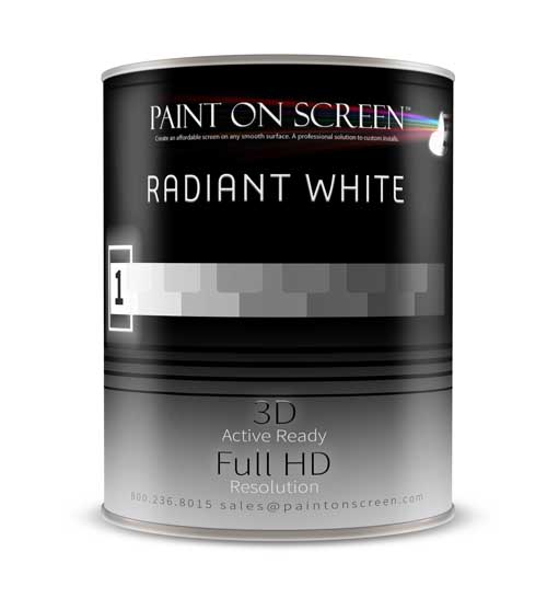 PaintOnScreen Radiant WhiteDͶӰ@ʾ