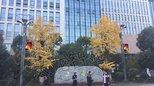 高品質LED燈桿屏能夠直接提升路燈檔次