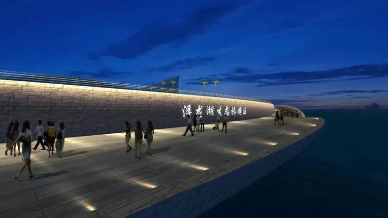 1.1億！洲明康利成功拿下浮龍湖旅游度假區文旅照明EPC項目！